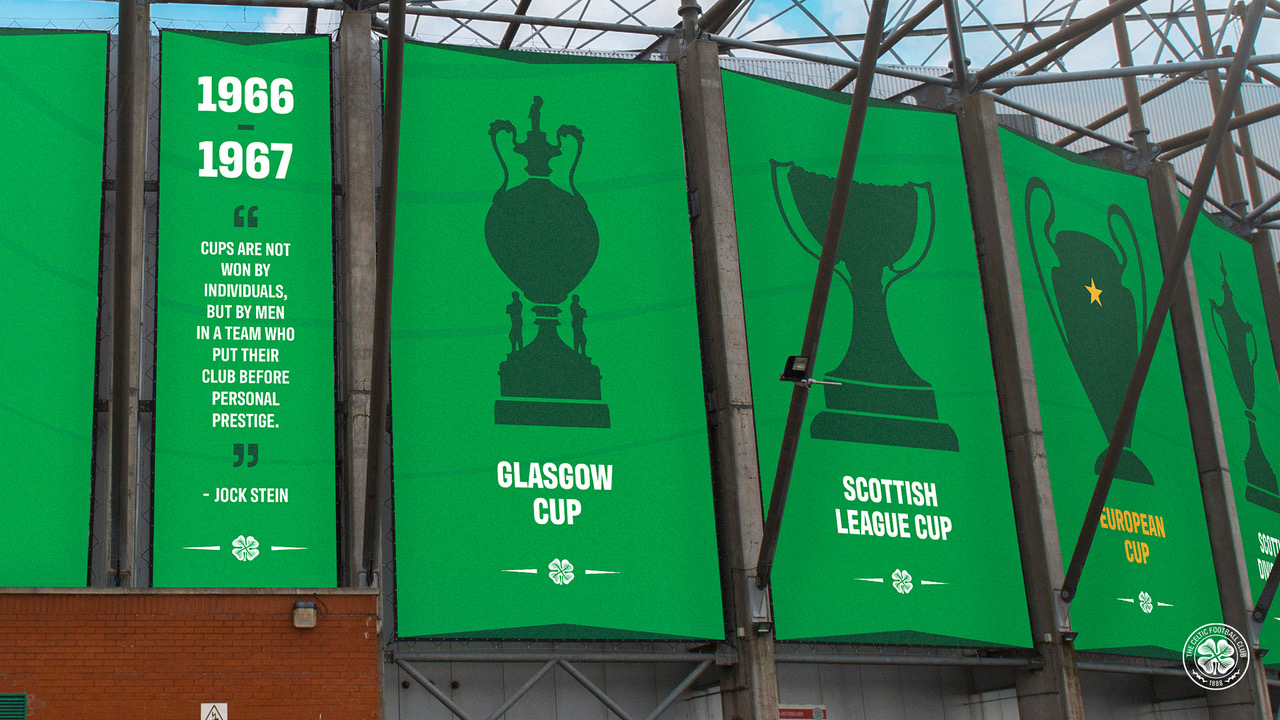 New stadium banners