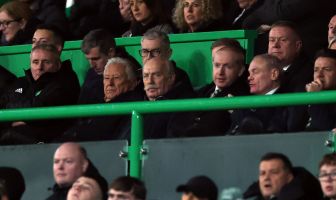 Peter Lawwell, Dermot Desmond, Michael Nicholson and Chris McKay