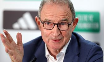 Martin O'Neill at Celtic Park
