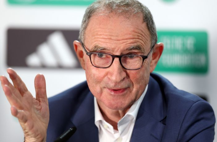 Martin O'Neill at Celtic Park