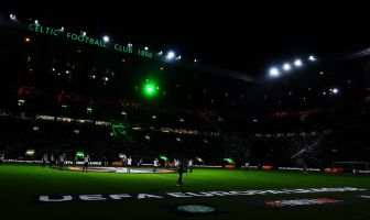 Celtic Park under the lights