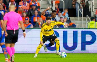Max Arfsten of Columbus Crew