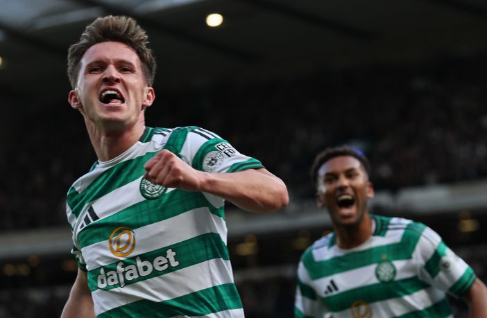 Johnny Kenny celebrates.