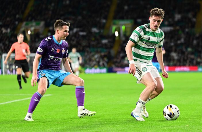 Luke McCowan of Celtic