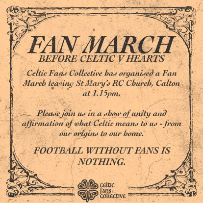 Celtic Fans Collective - Fan March
