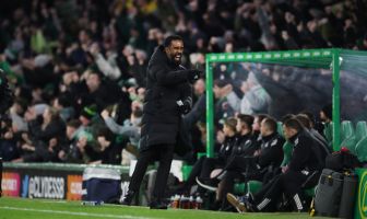 Celtic manager Wilfried Nancy