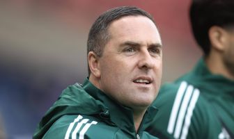 Celtic coach Mark Fotheringham