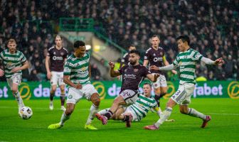 Hearts open the scoring