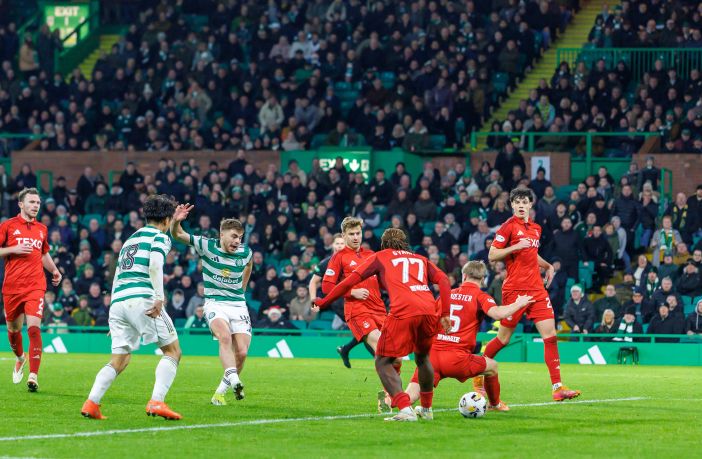 James Forrest scores for Celtic