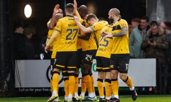 Livingston celebrate secod goal