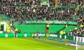 A message from the Green Brigade corner for Brain Wilson