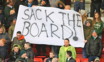 SACK THE BOARD BANNER