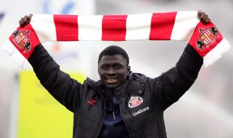 New signing Jocelin Ta Bi of Sunderland