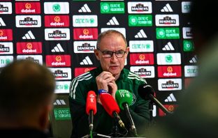 Celtic Manager Martin O'Neill speaks at a mainstream conference