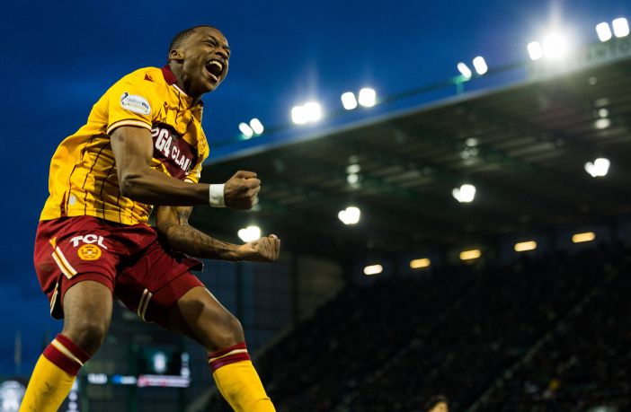 Tawanda Maswanhise celebrates
