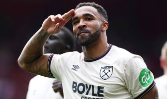 Callum Wilson of West Ham United celebrates