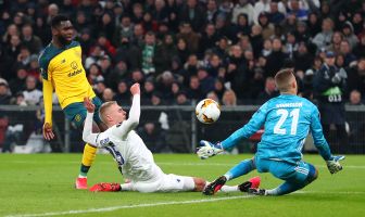 Odsonne Edouard of Celtic scores