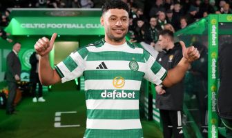 New signing Alex Oxlade-Chamberlain of Celtic