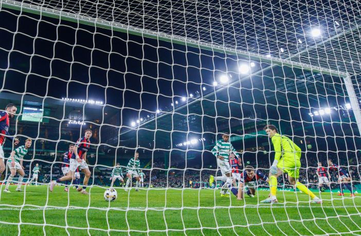 Junior Adamu scores