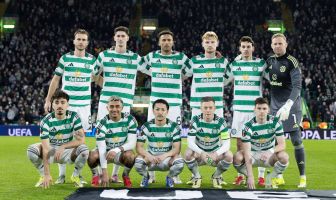 Celtic team line-up