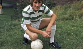 Kenny Dalgish at Barrowfield, July 1975. Photo digitalised by The Celtic Star from collection supplied by former Celtic directer Tom Grant.