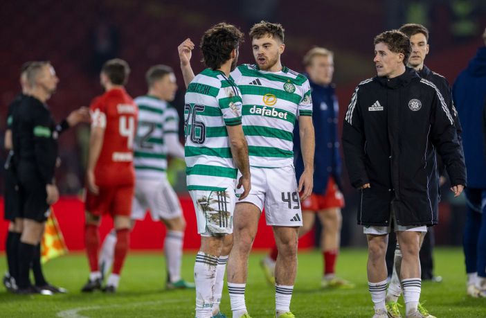James Forrest at Pittodrie.