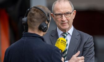 Martin O'Neill talks to BBC Scotland at Tannadice