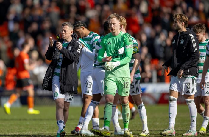 Viljami Sinisalo at Tannadice.