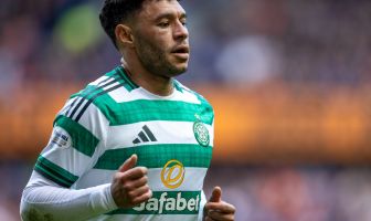 Alex Oxlade-Chamberlain at Ibrox