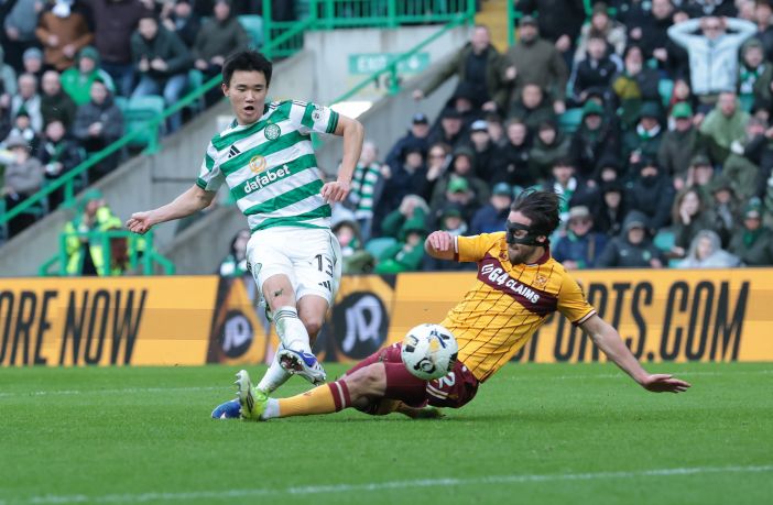 Hyunjun Yang of Celtic scores