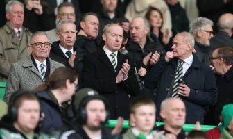 Celtic CEO Micheal Nicholson
