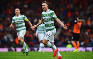 James Forrest scores