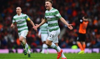 James Forrest scores