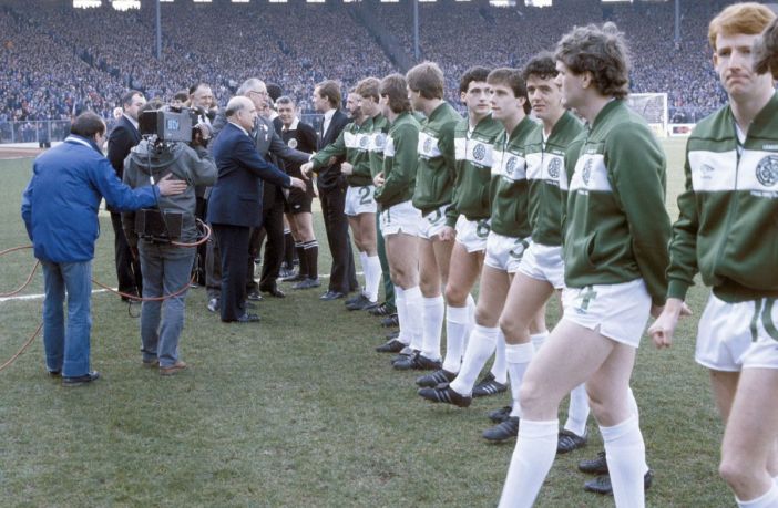Celtic line-up ahead of 1984 League Cup Final