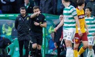 ohn Beaton awards a penalty to Celtic after VAR check