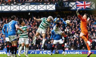 Celtic's penalty incident at Ibrox...