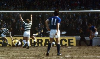 Danny Crainie scores against Rangers
