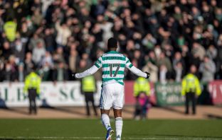 Kelechi Iheanacho celebrates