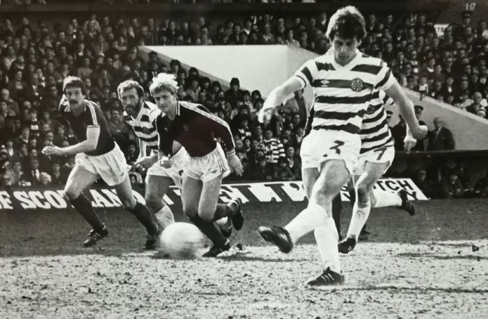Mark Reid scores from the penalty spot