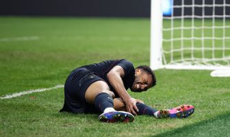 Auston Trusty of United States seems to have picked up an injury
