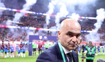 Manager Roberto Martinez of Portugal